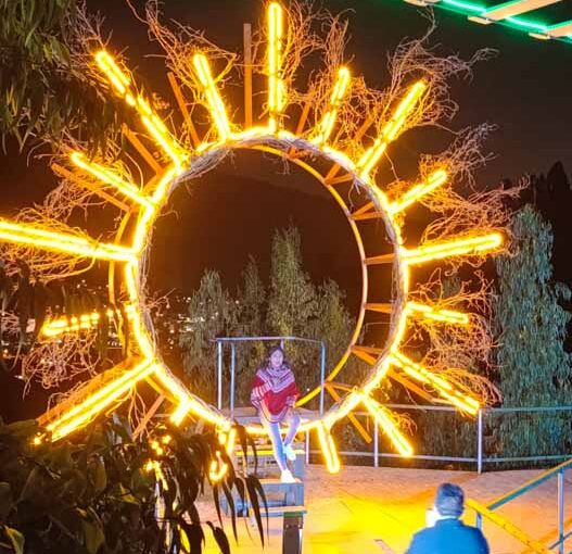 El Sol Giratorio Más Gigante e Incandescente del Cusco: Una Joya Luminosa en el Bosque de los ENTS (Huasao, Cusco)